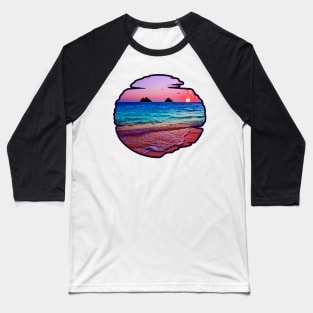 beautiful hawaii beach sunset Baseball T-Shirt